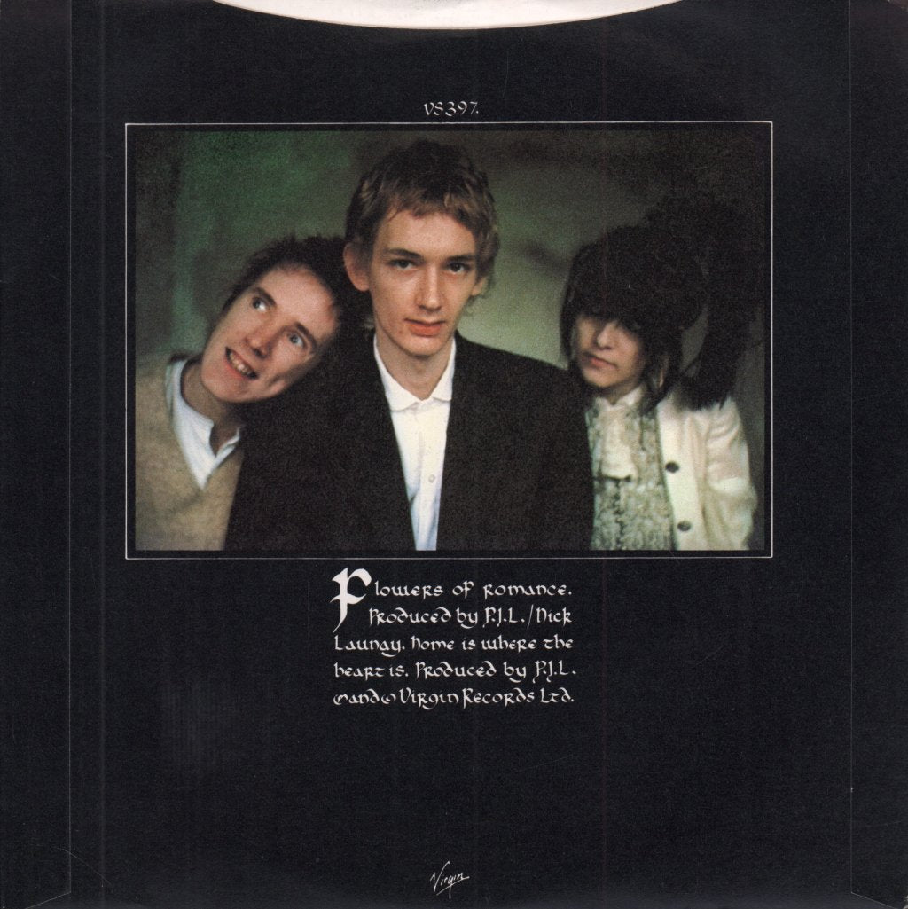 Public Image Ltd - Flowers Of Romance - 7 Inch