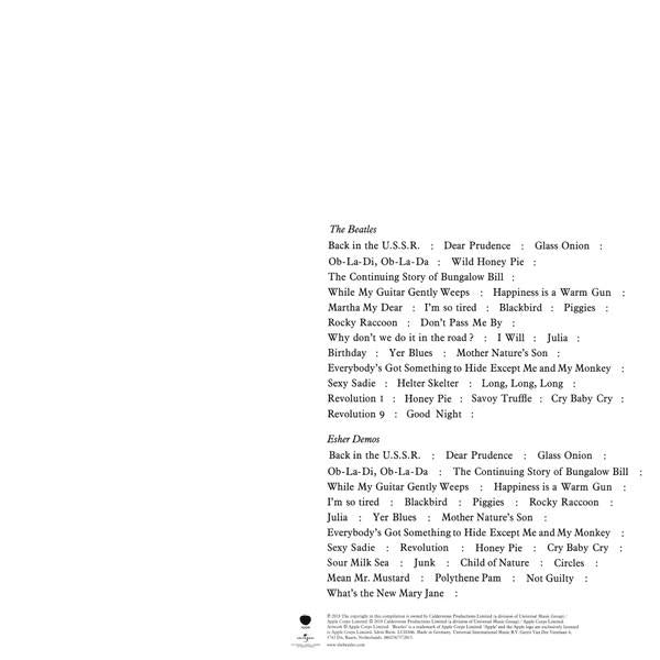 Beatles - Beatles And Esher Demos - Lp Box Set
