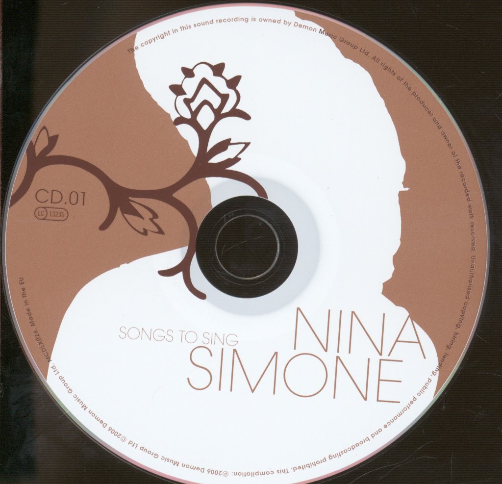 Nina Simone - Songs To Sing (The Best Of Nina Simone) - Double Cd