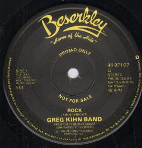 Greg Kihn Band - Rock - 7 Inch