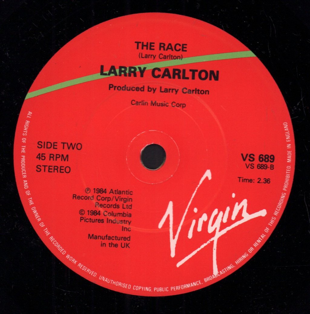 Peter Gabriel / Larry Carlton - Walk Through The Fire/Race - 7 Inch