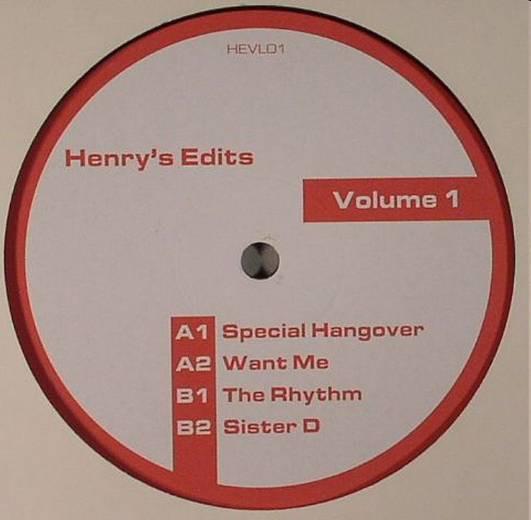 Henry Greenwood - Henry's Edits Volume 1 - 12 Inch