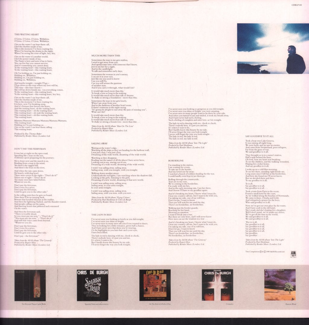 Chris De Burgh - Spark To A Flame - Lp