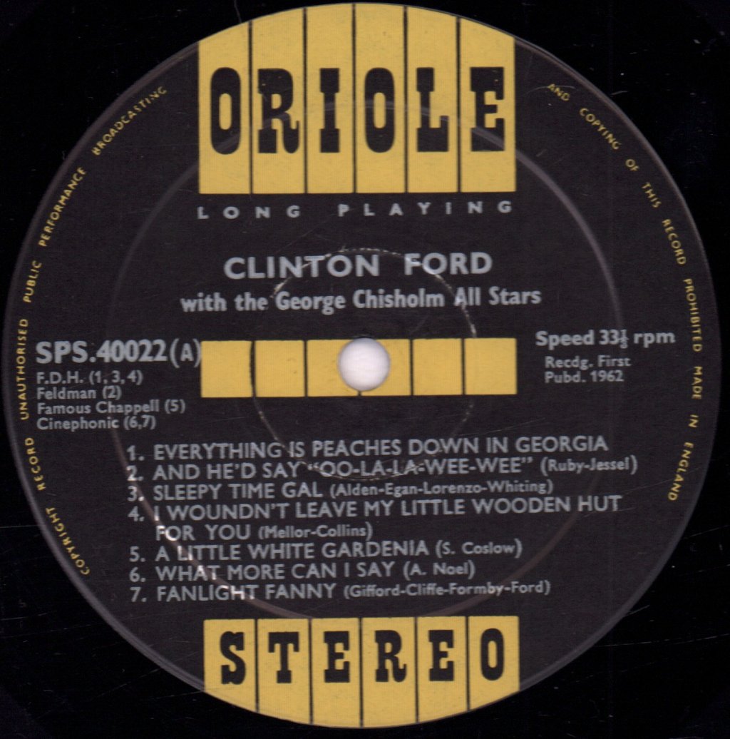 Clinton Ford - Clinton Ford - Lp