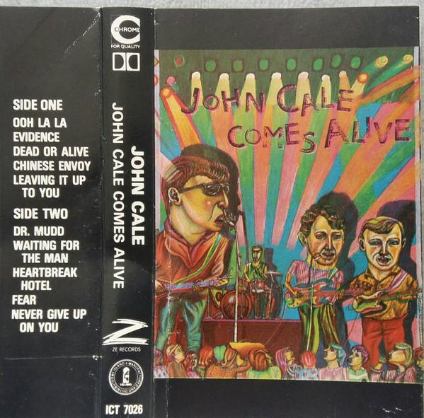 John Cale - John Cale Comes Alive - Cassette