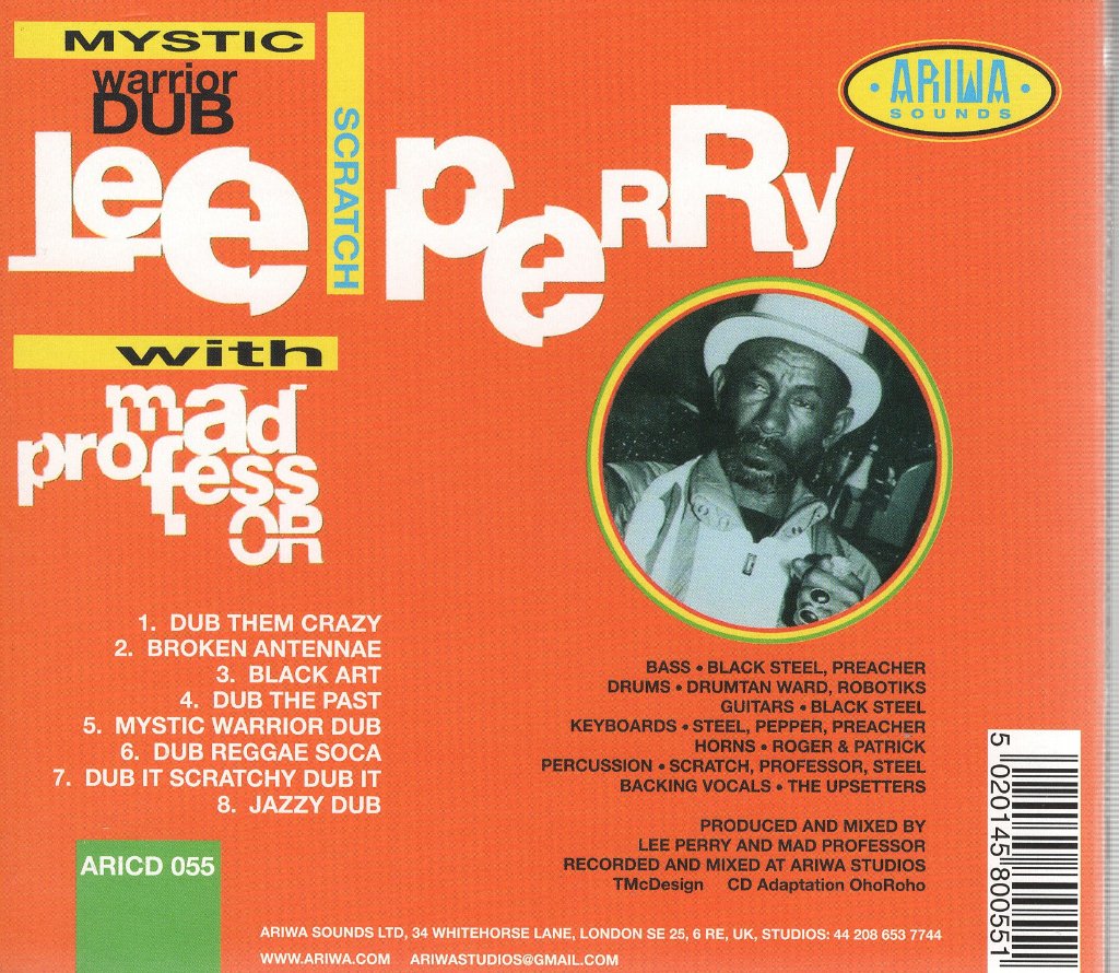 Lee Scratch Perry And Mad Professor - Mystic Warrior Dub - Cd