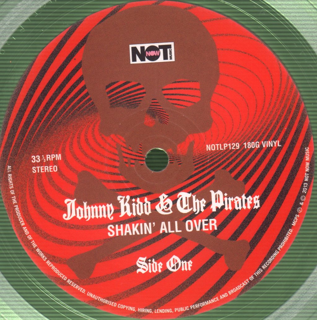 Johnny Kidd And The Pirates - Shakin' All Over (Greatest Hits) - Lp