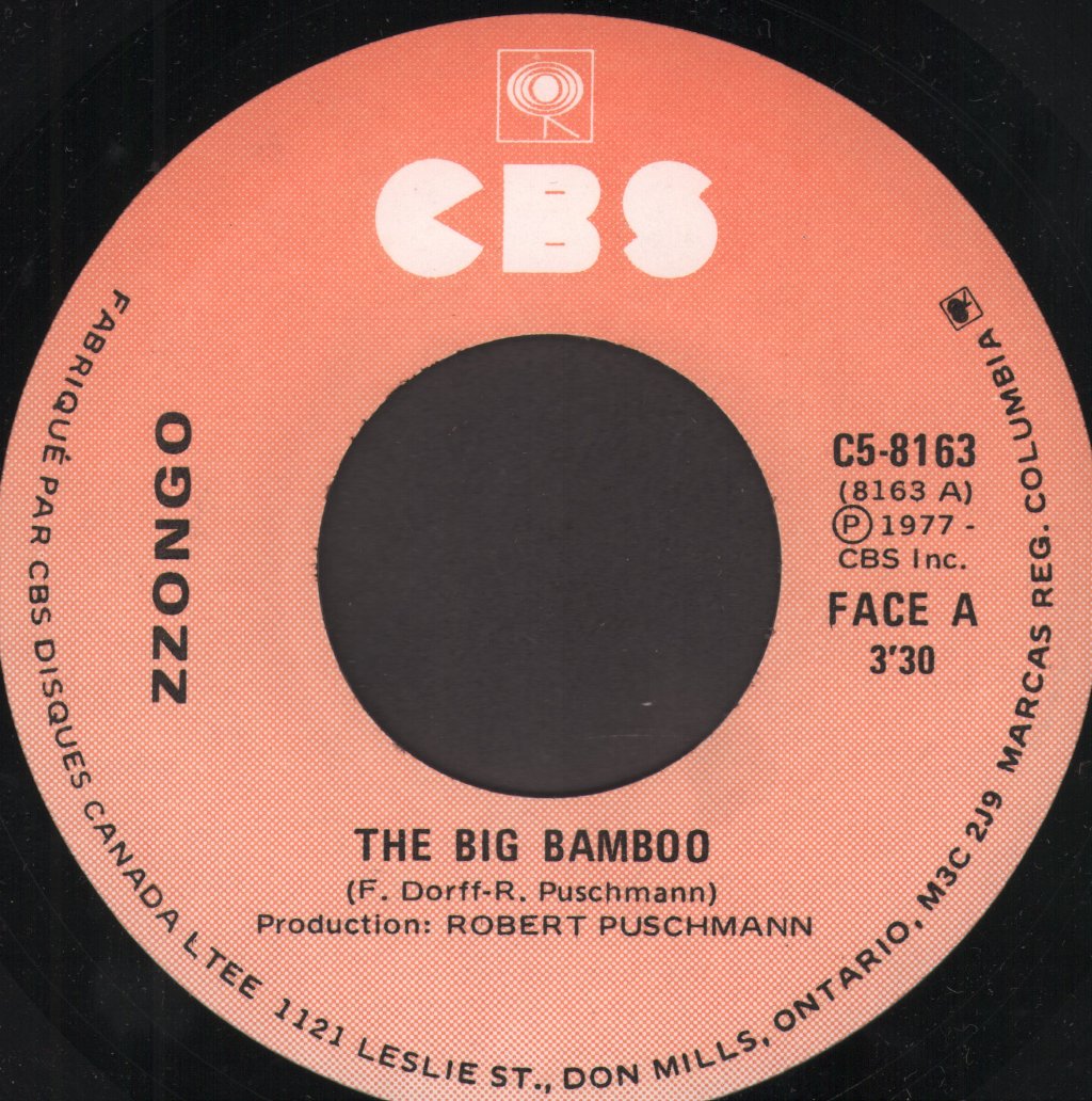 Zzongo - Big Bamboo - 7 Inch