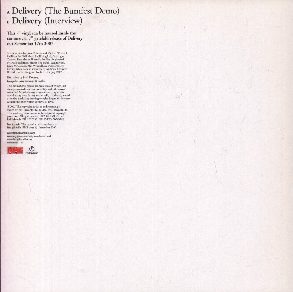 Babyshambles - Delivery - 7 Inch