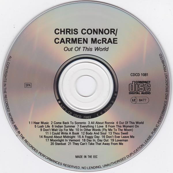 Chris Connor and Carmen McRae - Out Of This World - Cd