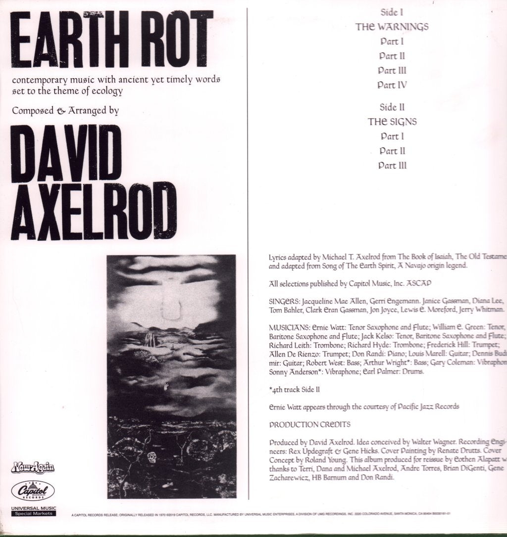 David Axelrod - Earth Rot - Lp