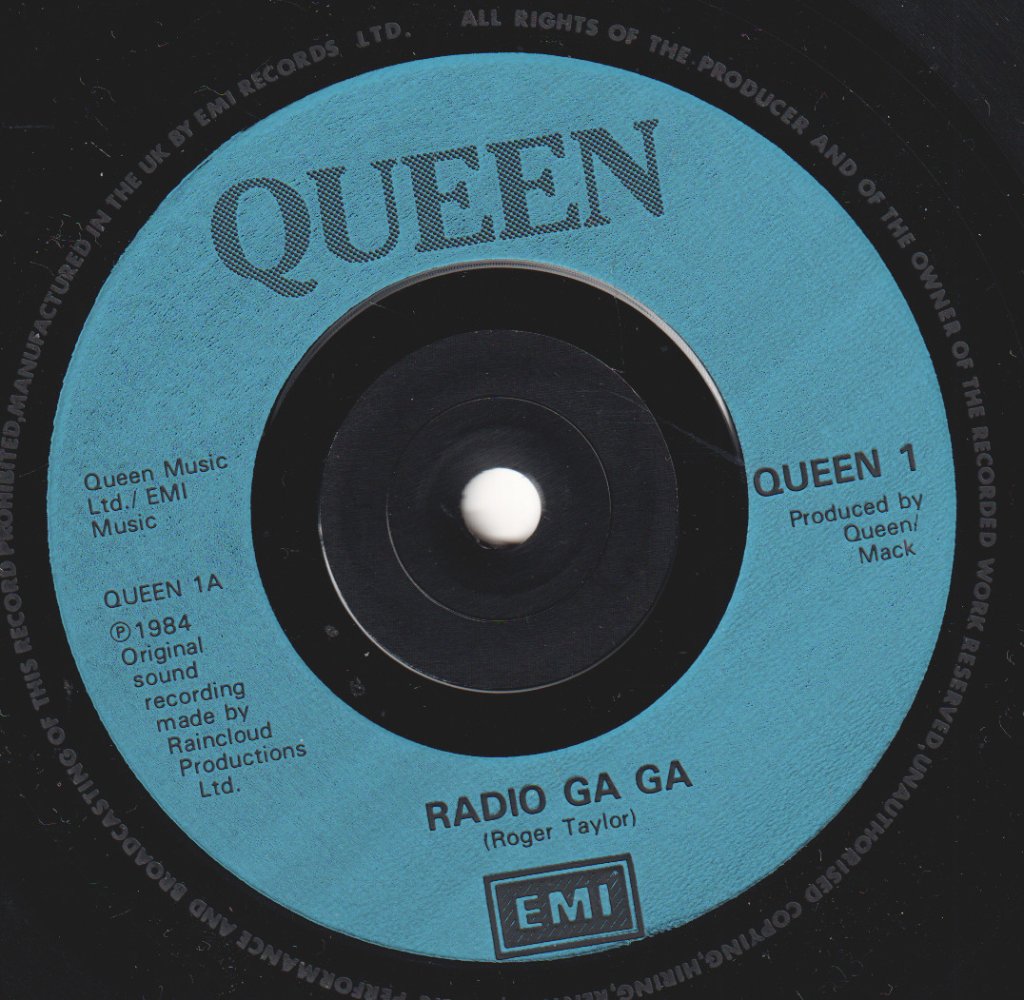 Queen - Radio Ga Ga - 7 Inch