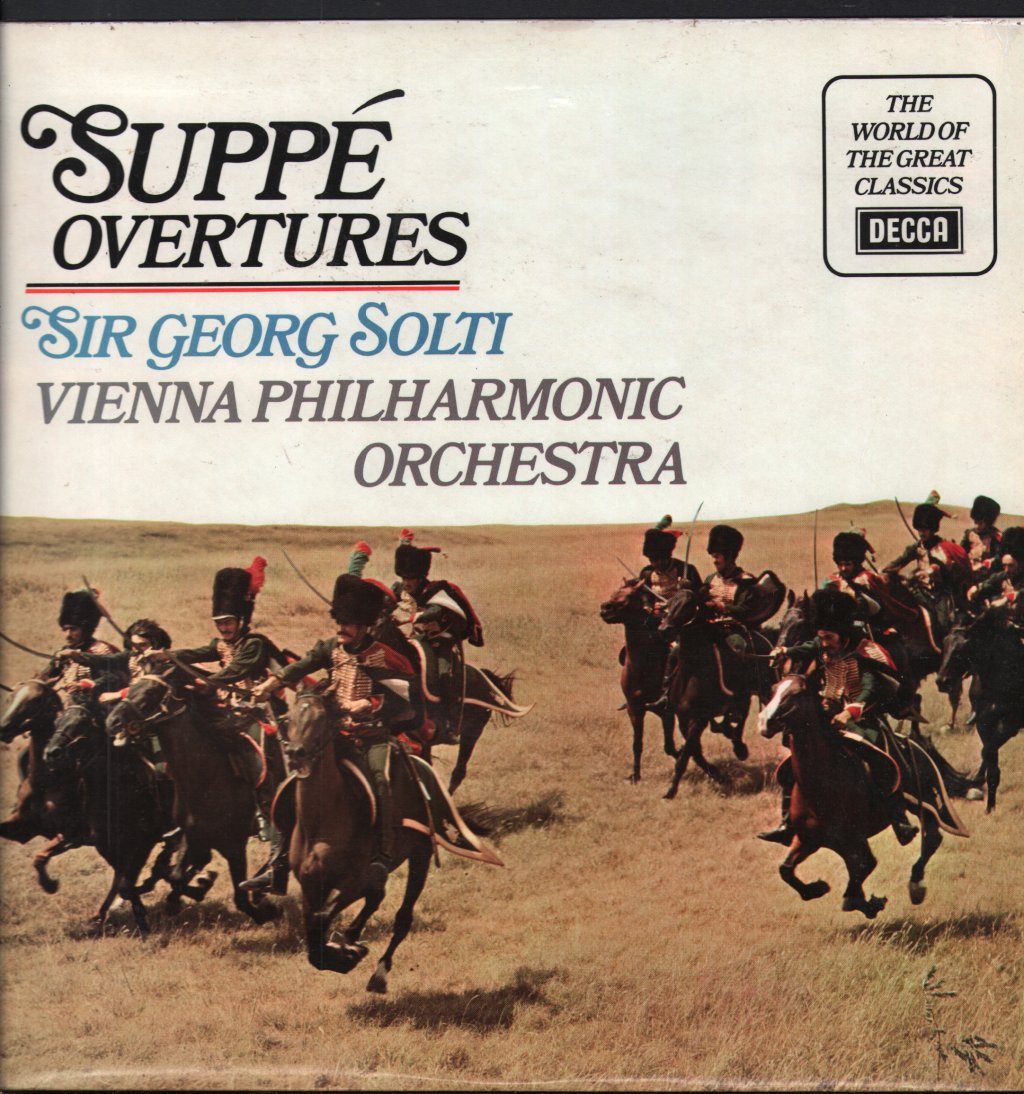 Georg Solti / Vienna Philharmonic Orchestra - Suppe Overtures - Lp