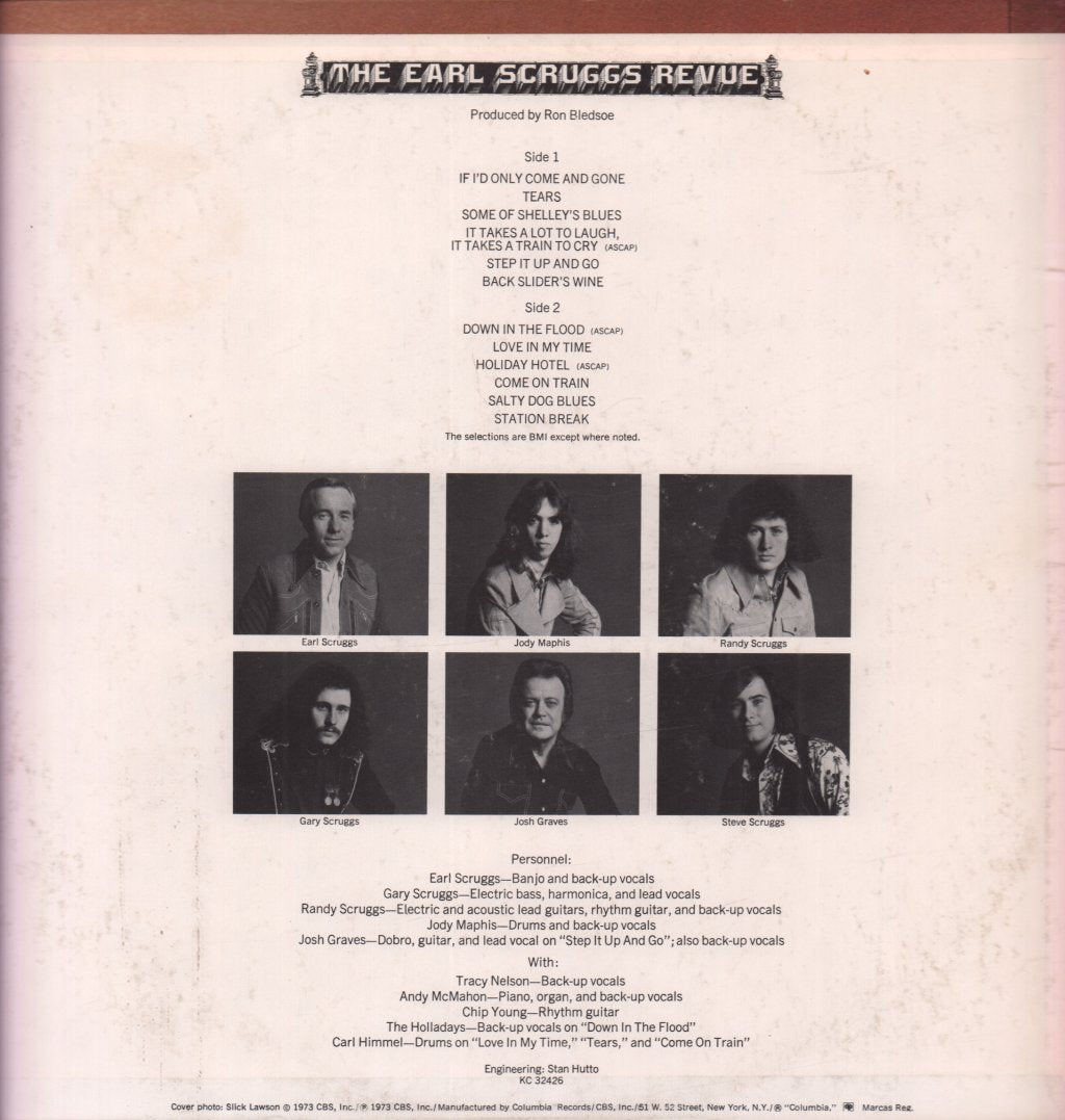 Earl Scruggs Revue - Earl Scruggs Revue - Lp