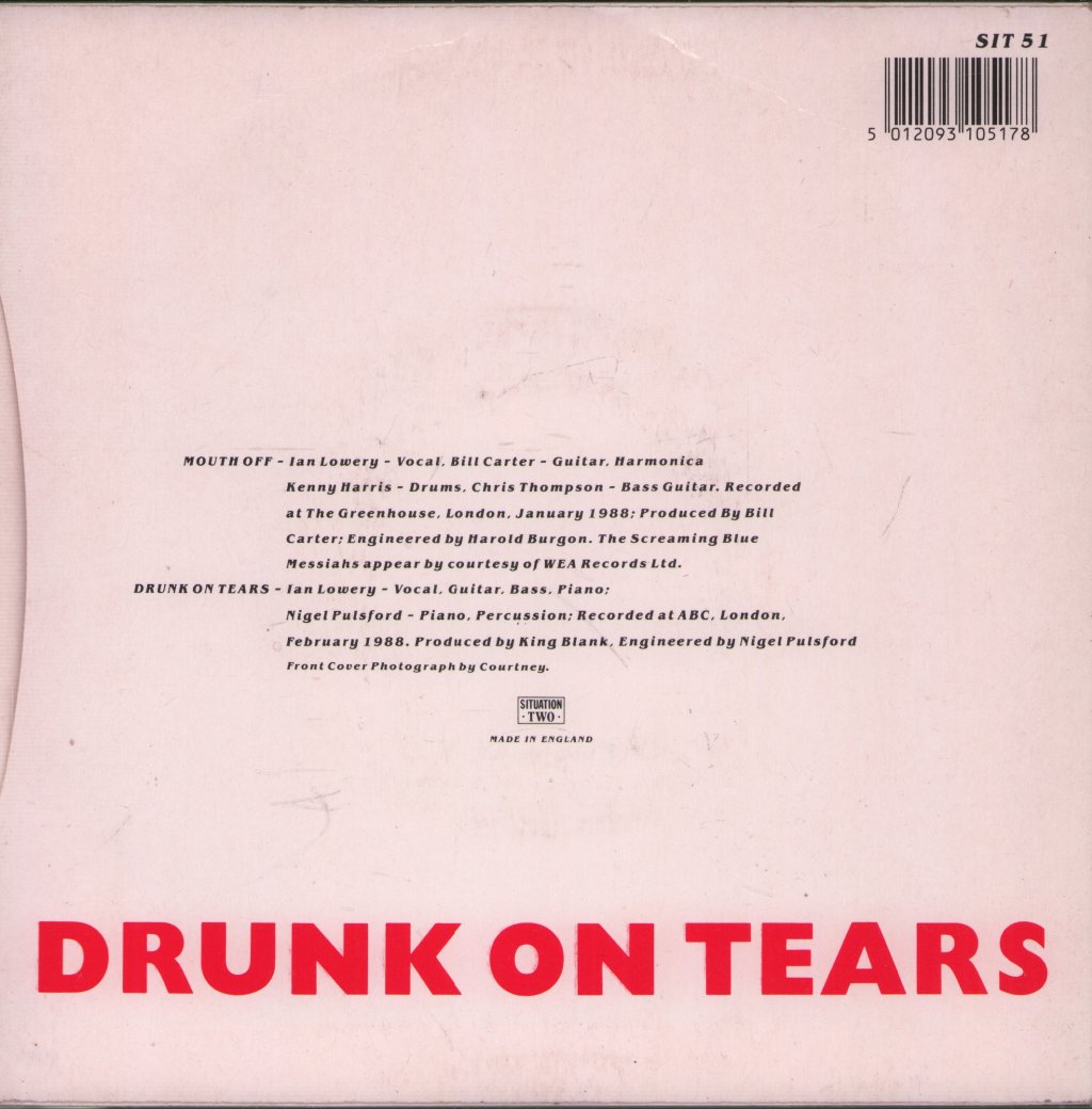 King Blank - Mouth Off - 7 Inch