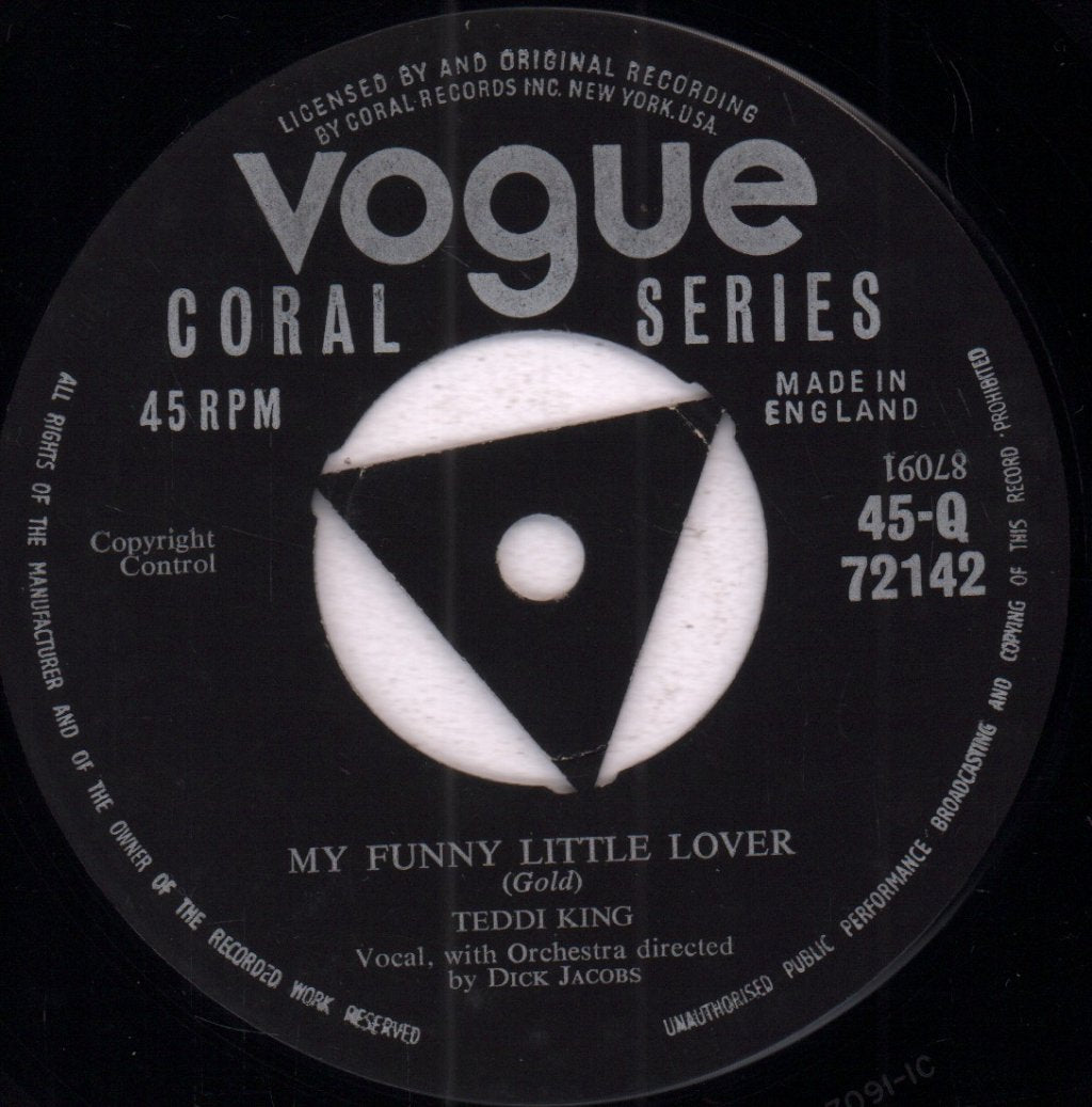 Teddi King - I'll Never Be The Same - 7 Inch