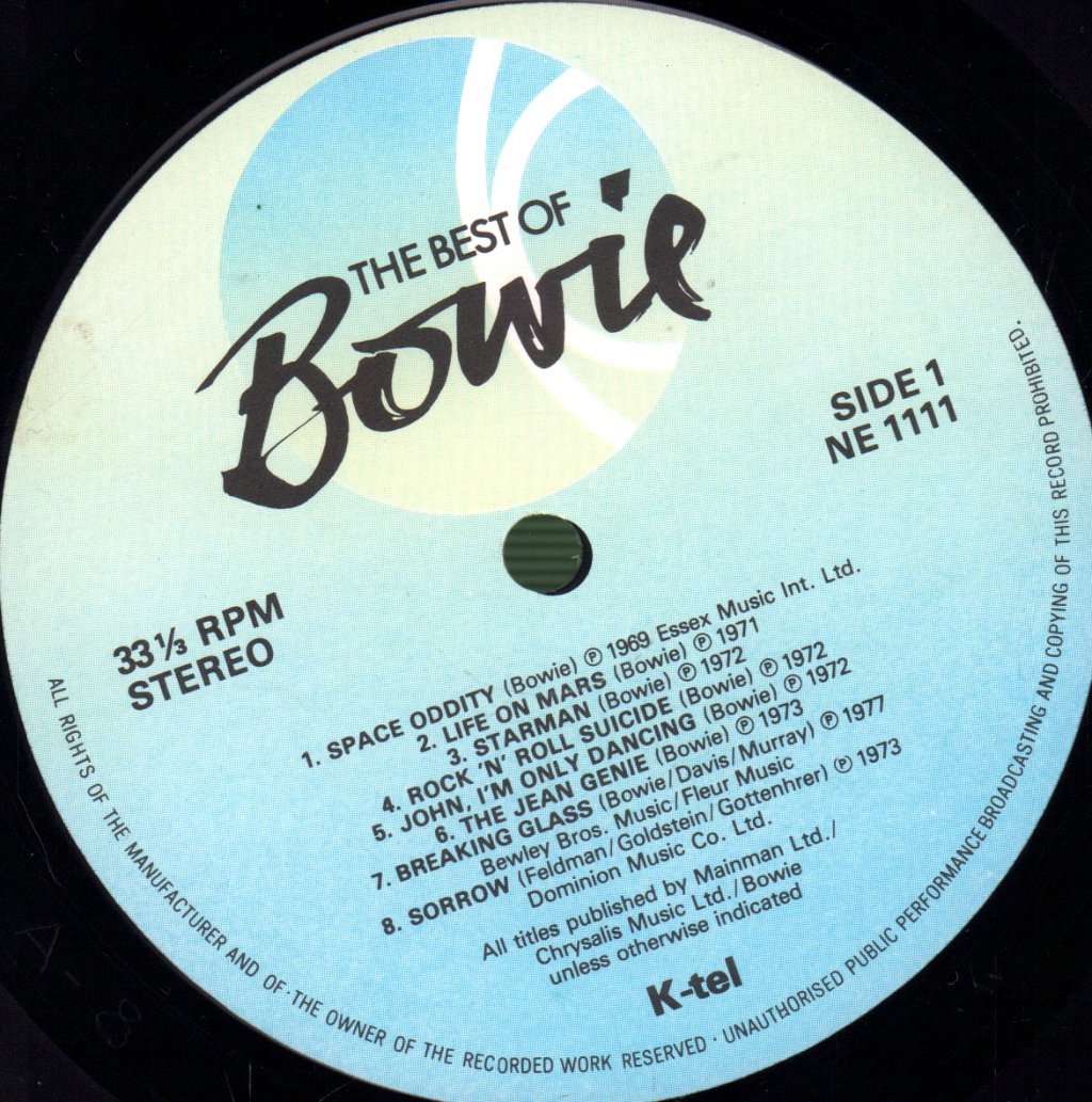 David Bowie - Best Of - Lp