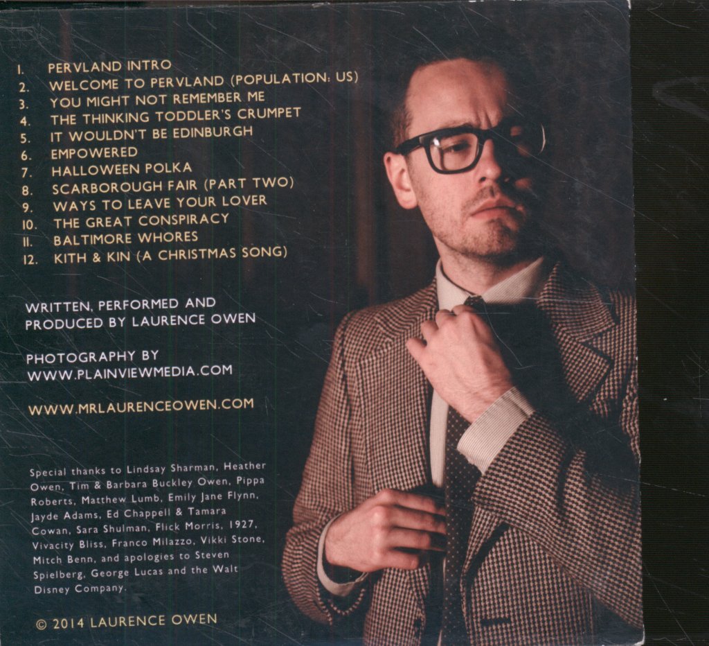 Laurence Owen - Lullabies Of Pervland - Cd