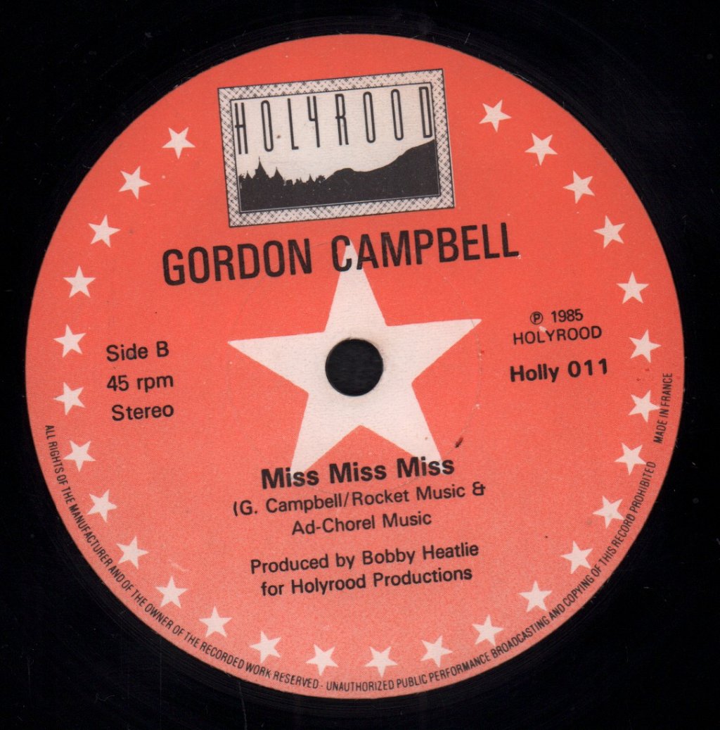 Gordon Campbell - i would love you - 7 Inch