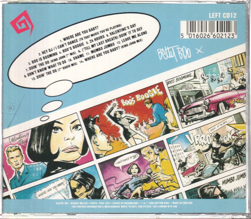 Betty Boo - Boomania - Cd