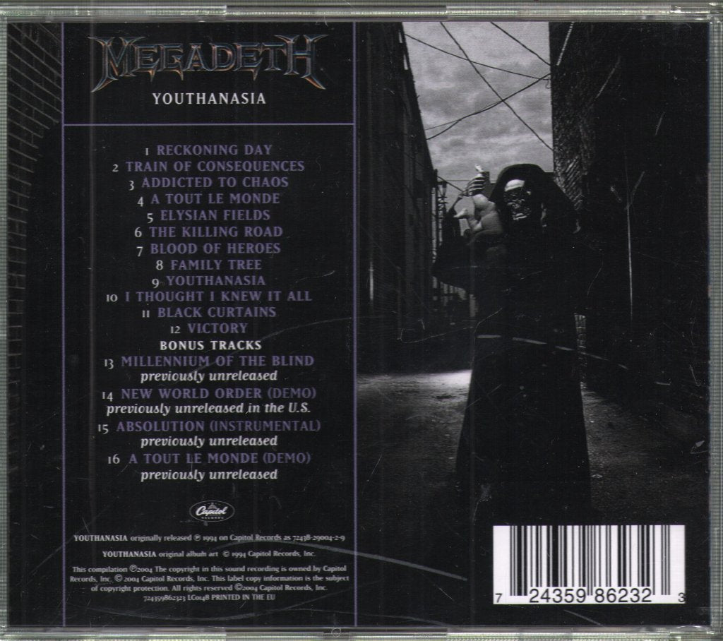 Megadeth - Youthanasia - Cd