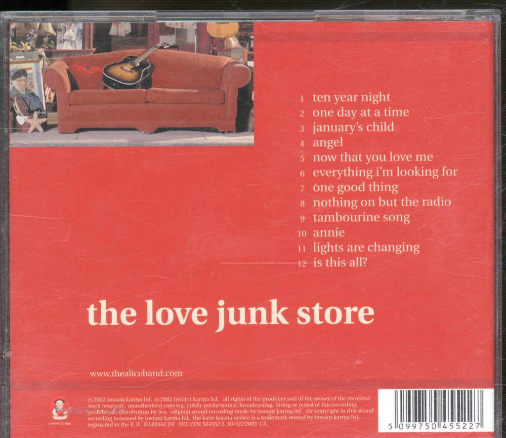 Alice Band - Love Junk Store - Cd