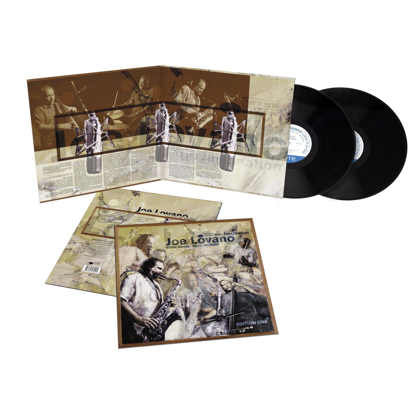 Joe Lovano - Trio Fascination - Edition One - Double Lp