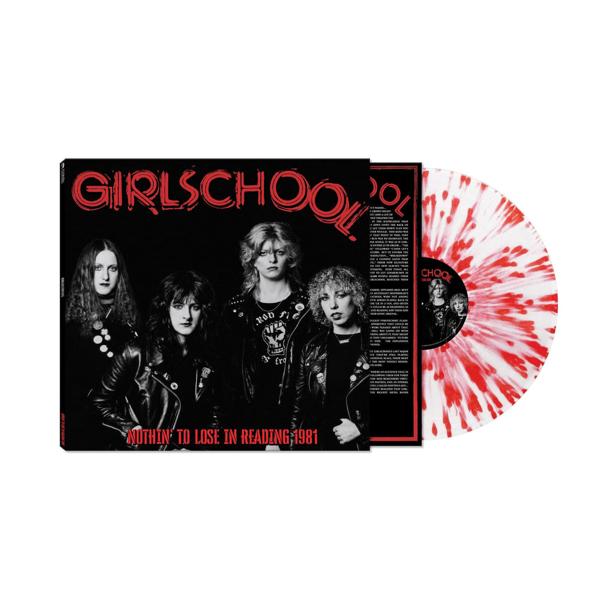 Girlschool - Nothin' To Lose In Reading 1981 - Lp