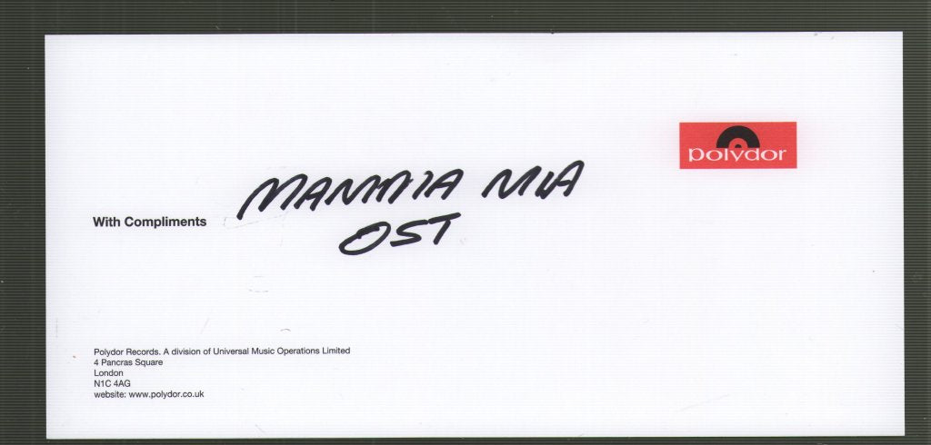 Various Artists - Mamma Mia! The Movie Soundtrack Featuring The Songs Of ABBA - Double Lp