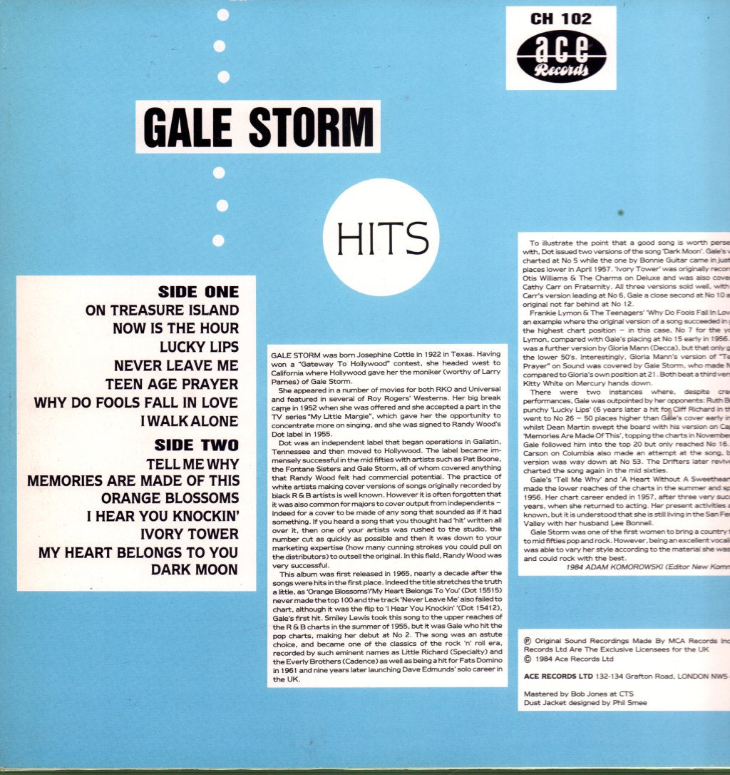 Gale Storm - Hits - Lp
