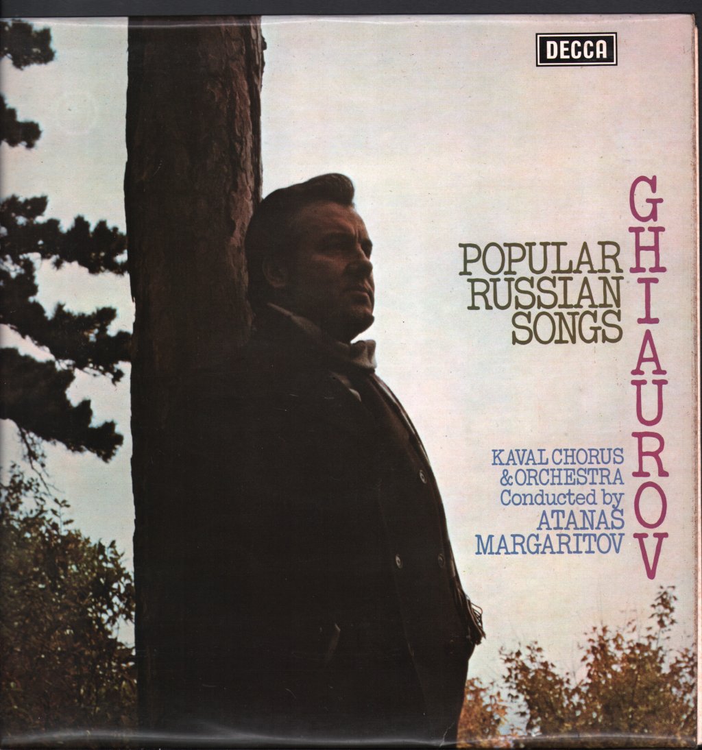 Nicolai Ghiaurov / Kaval Chorus & Orchestra / Atanas Margaritov - Popular Russian Songs - Lp