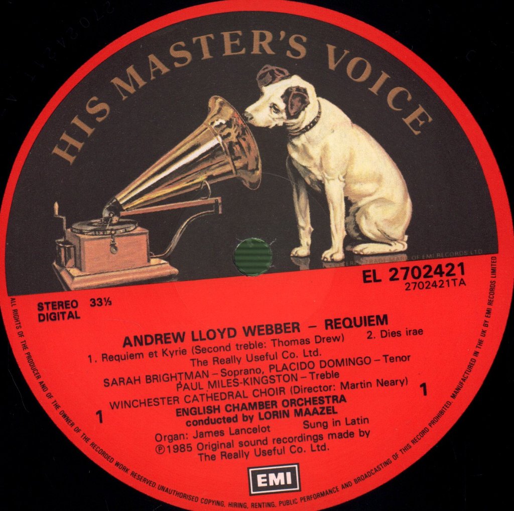 Andrew Lloyd Webber - Requiem - Lp