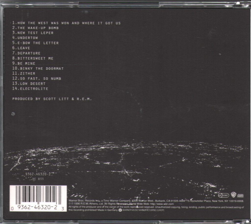 R.E.M. - New Adventures In Hi-Fi - Cd
