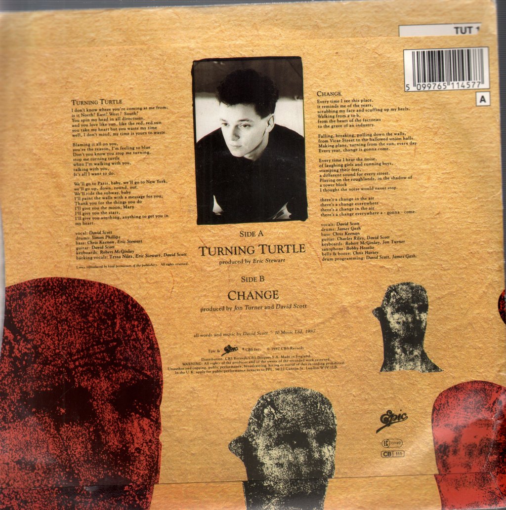 Hearts And Minds - Turning Turtle - 7 Inch