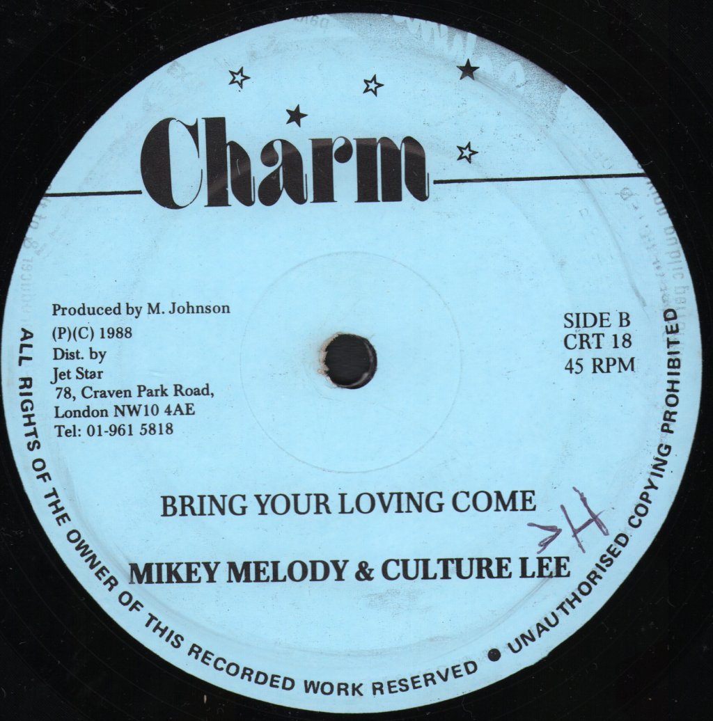 Sanchez / Mikey Melody & Culture Lee - Let Me Love You Now - 12 Inch