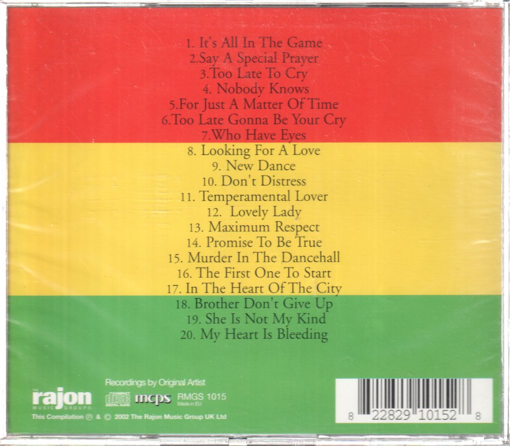 Gregory Isaacs - Its All In The Game - Cd