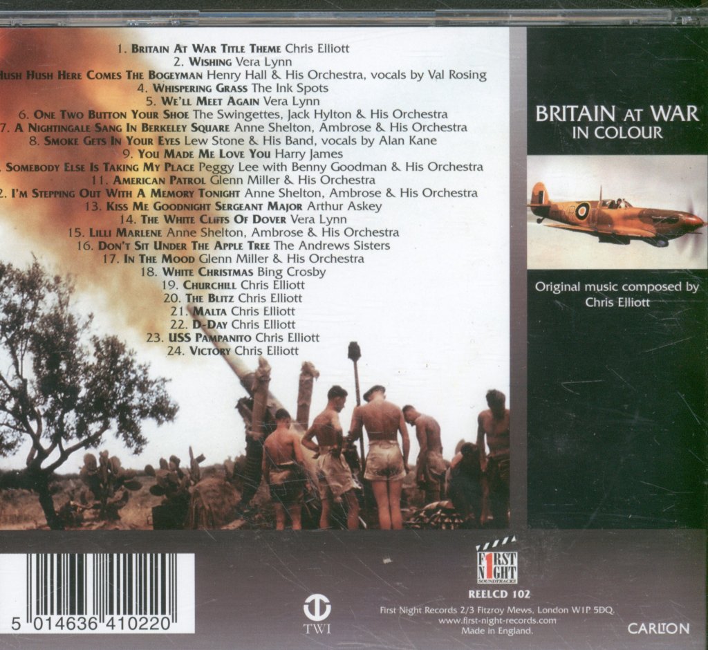 Various Artists - Britain At War In Colour - Cd
