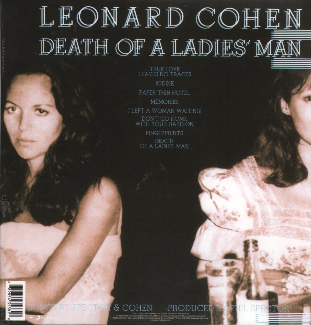 Leonard Cohen - Death Of A Ladies' Man - Lp