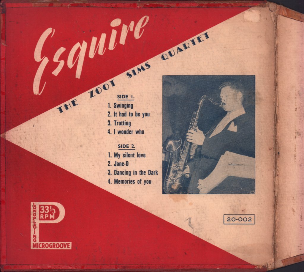 Zoot Sims Quartet - Zoot Sims Quartet - Lp