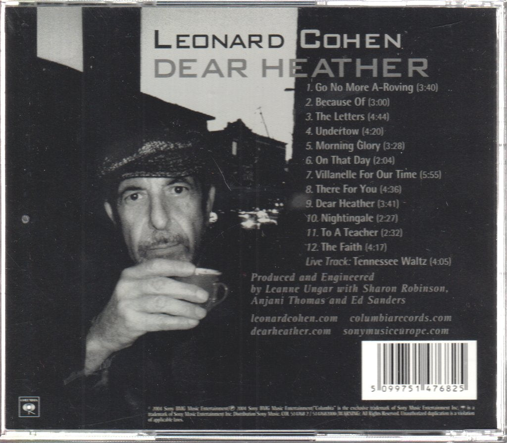Leonard Cohen - Dear Heather - Cd