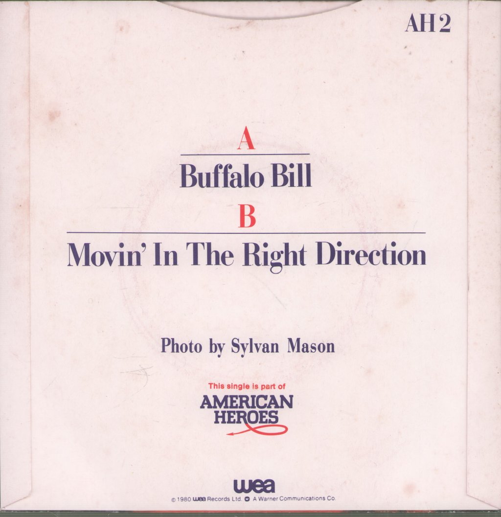 Ursuline Kairson - Buffalo Bill - 7 Inch