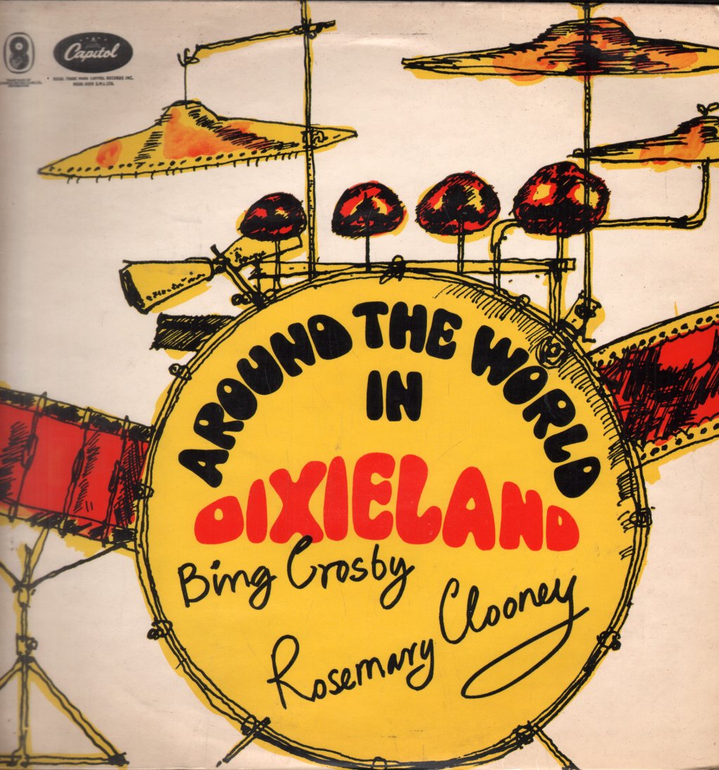Bing Crosby And Rosemary Clooney - Around The World In Dixieland - Lp