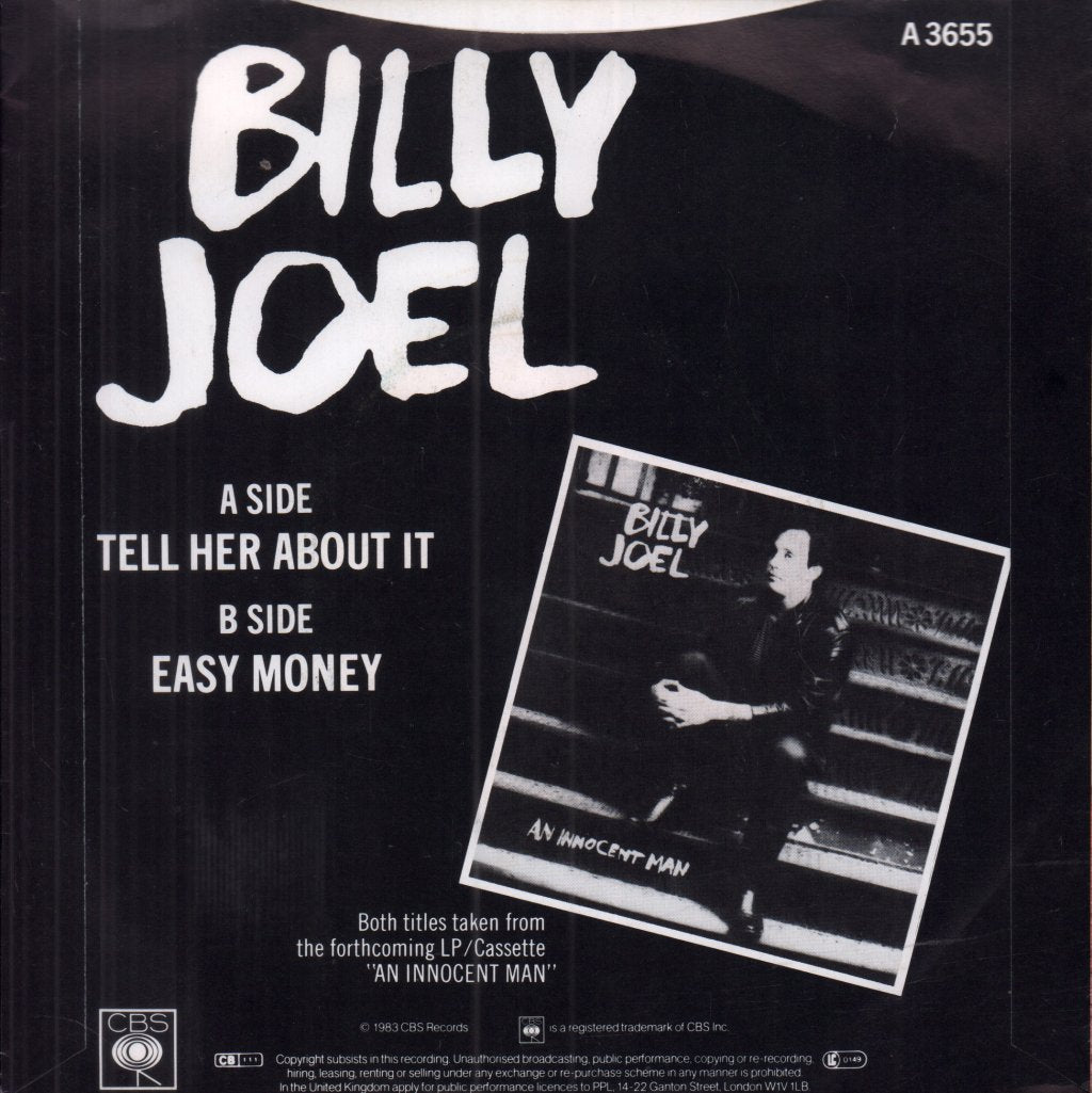Billy Joel - Tell Her About It - 7 Inch