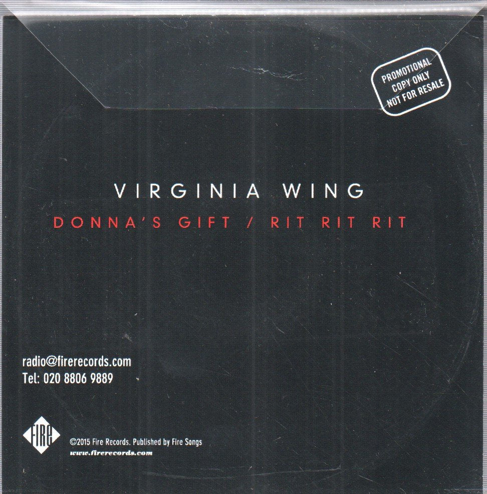 Virginia Wing - donna's gift/rit rit rit - Cdr