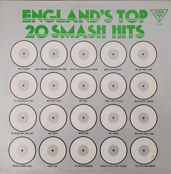 Unknown Artist - England's Top 20 Smash Hits - Lp