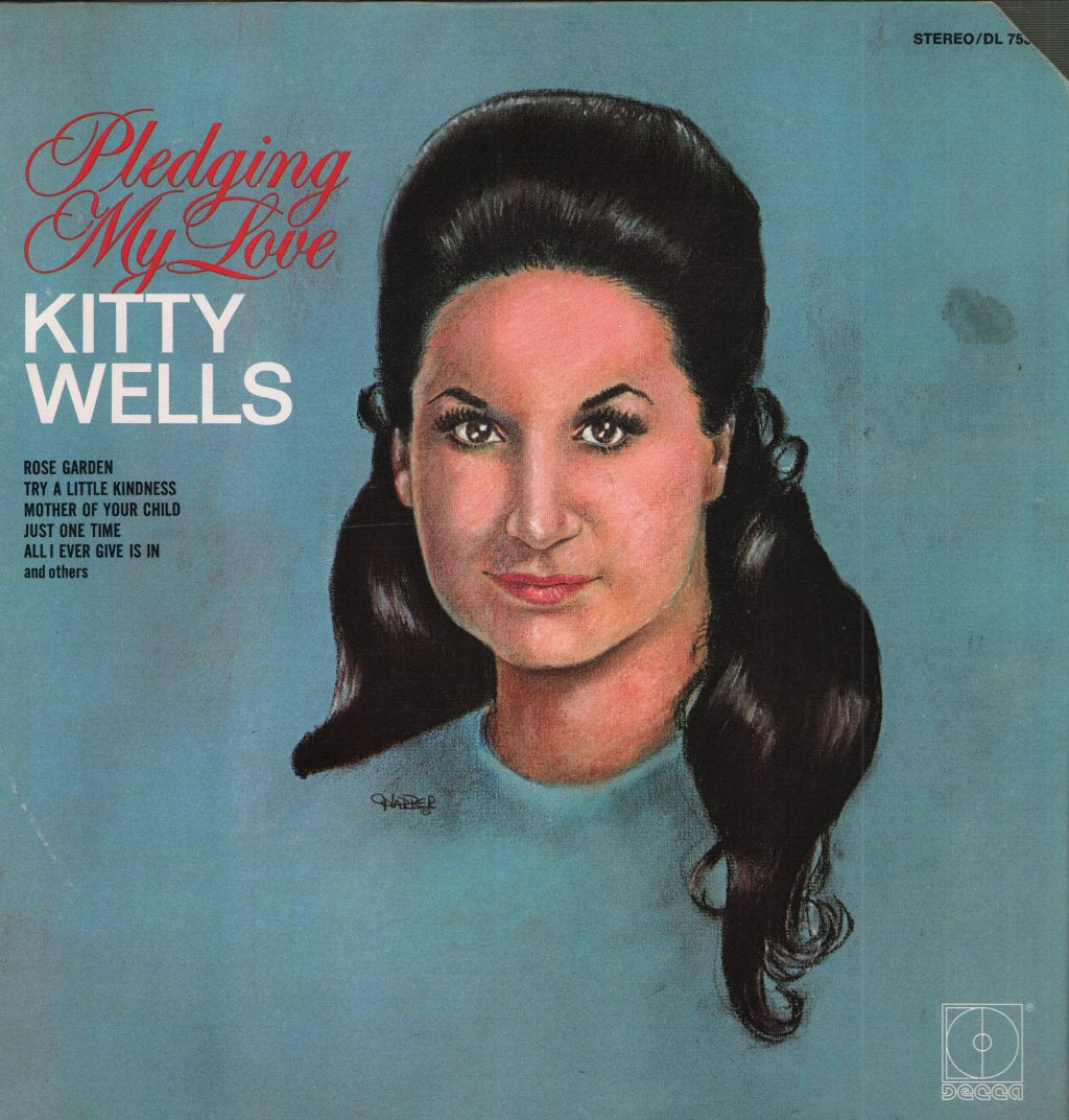 Kitty Wells - Pledging My Love - Lp