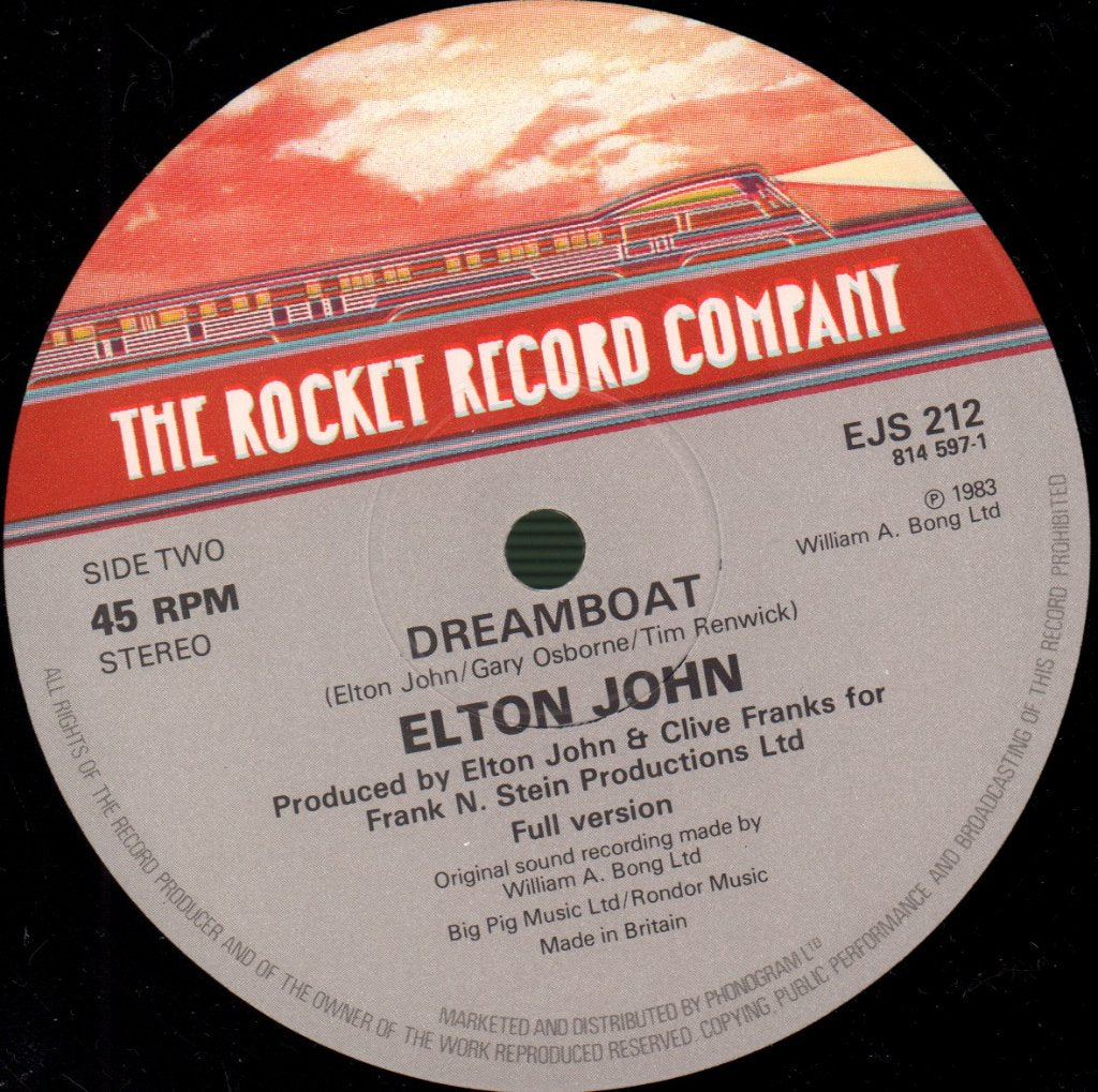 Elton John - Kiss The Bride - 12 Inch