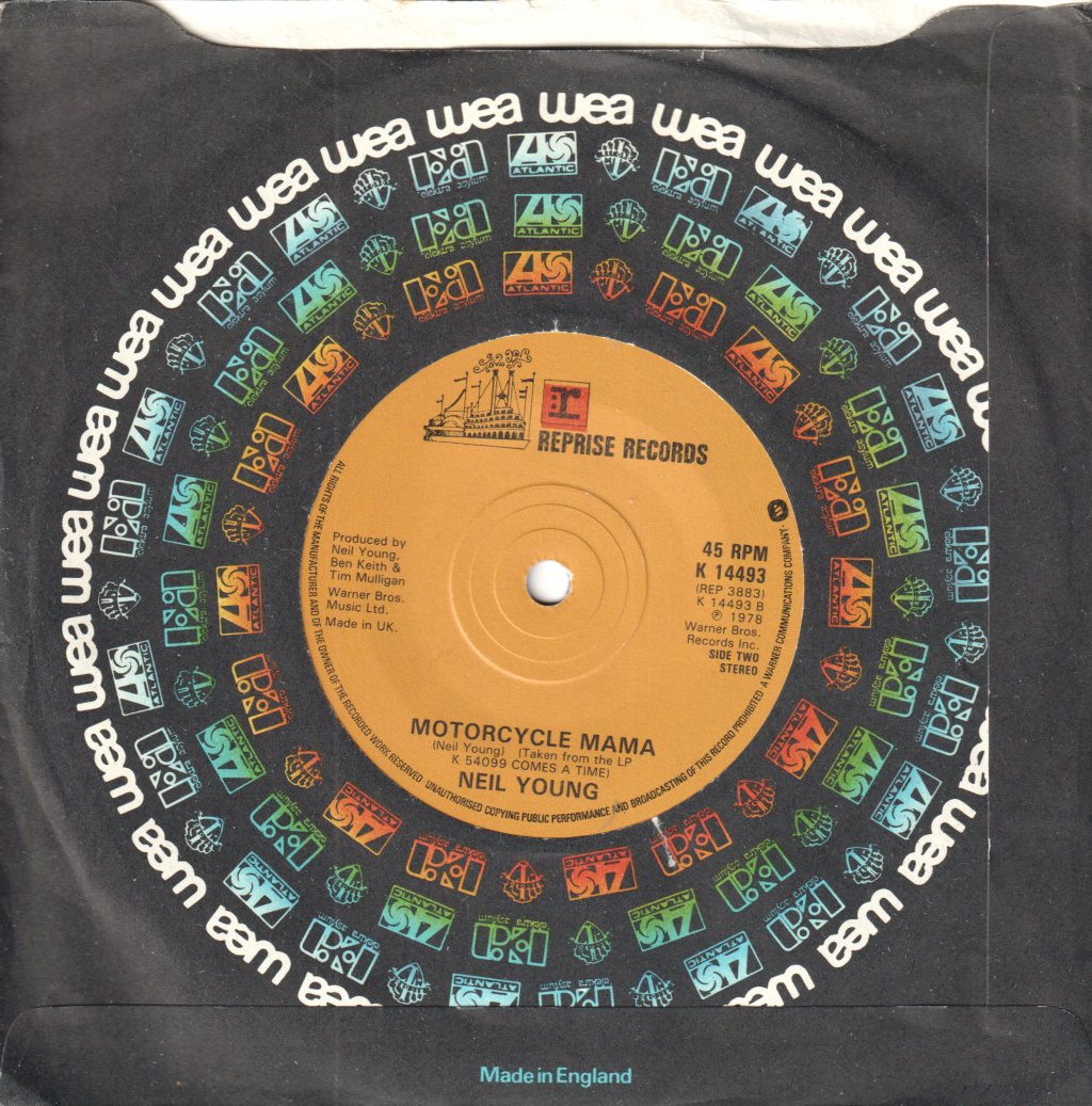 Neil Young - Four Strong Winds - 7 Inch