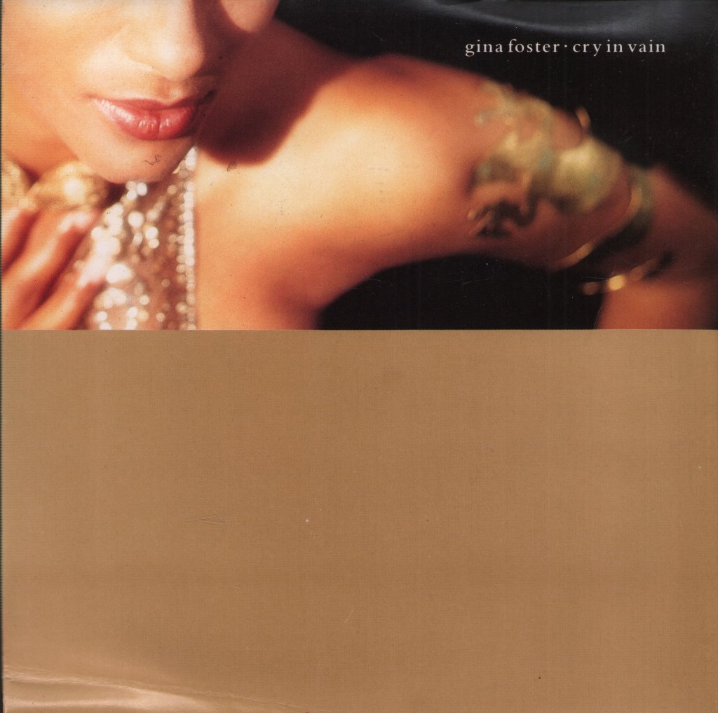 Gina Foster - Cry In Vain - 7 Inch