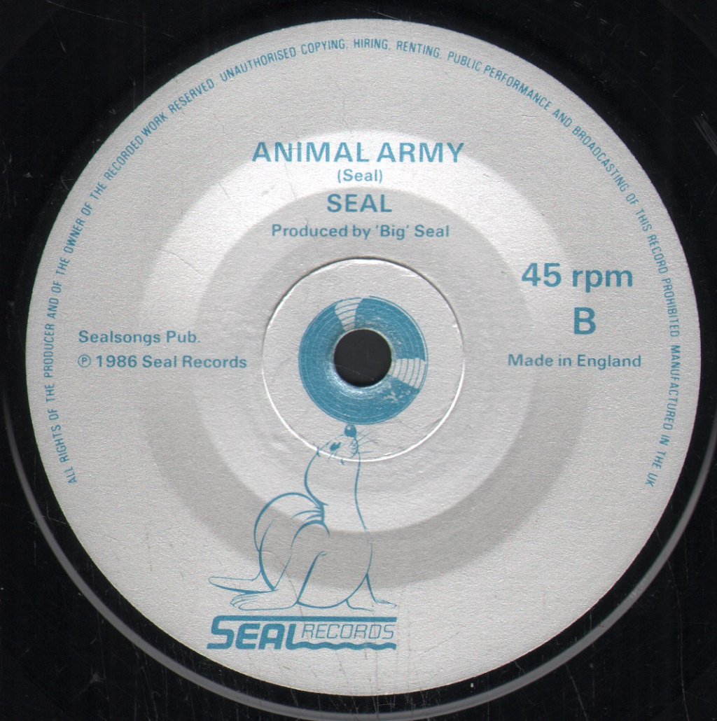 Seal (80'S Artist) - Sealed With A Kiss - 7 Inch